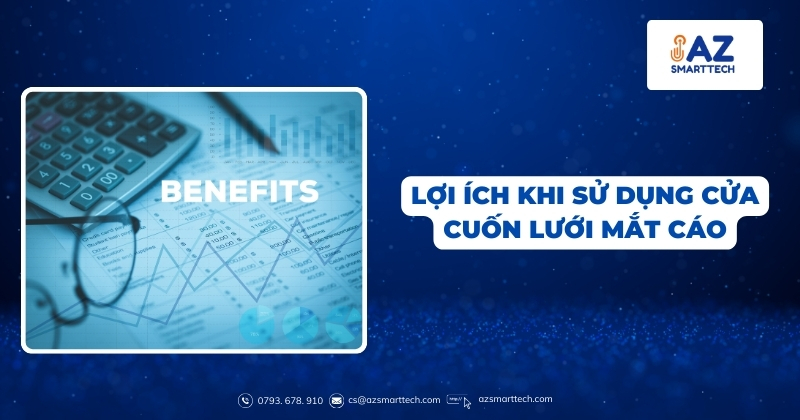 Lợi ích khi sử dụng cửa cuốn lưới mắt cáo