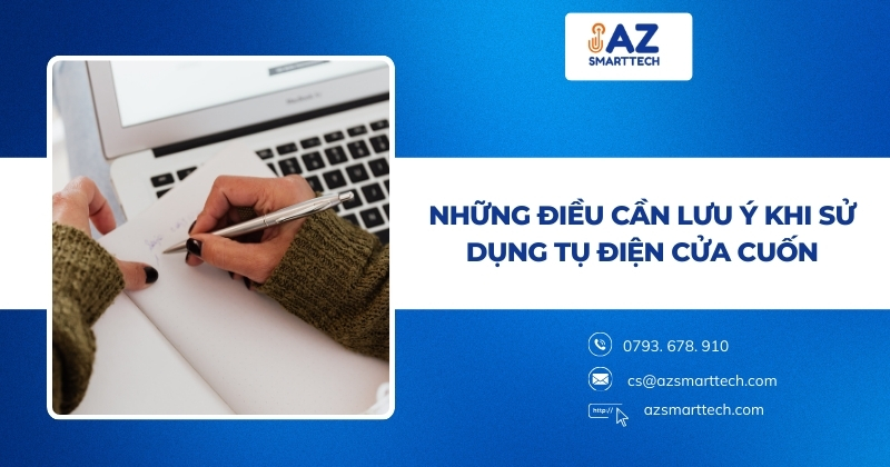 Những điều cần lưu ý khi sử dụng tụ điện cửa cuốn