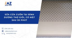 Sửa cửa cuốn tại bình dương thợ Giỏi, Có Mặt Sau 30 Phút