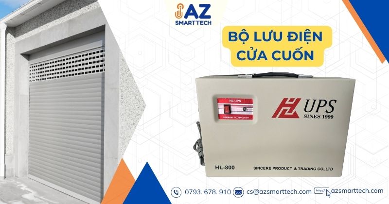 Bình lưu điện cửa cuốn HL800