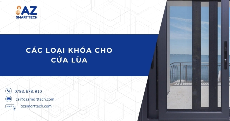 Top 07 khóa cửa lùa bền, giá tốt và được ưu chuộng năm 2025 3 Các loại khóa cho cửa lùa