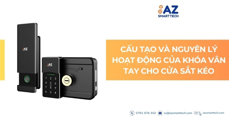 Cấu tạo và nguyên lý cửa khóa cửa sắt kéo