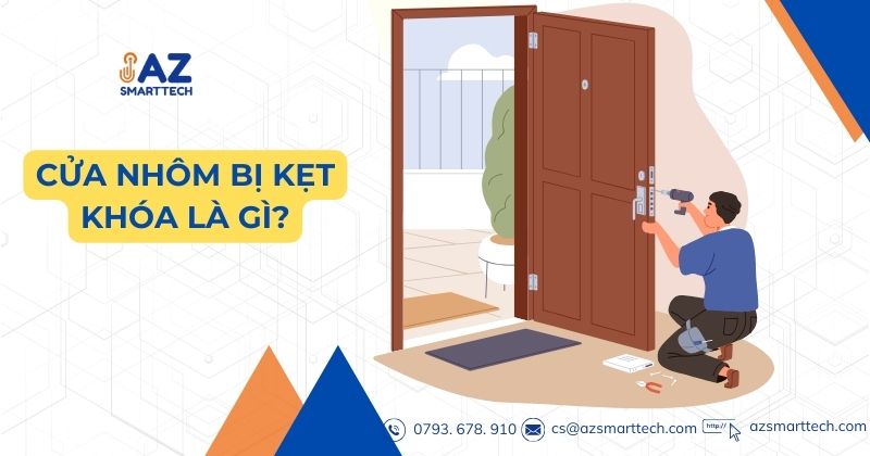 Cửa nhôm bị kẹt khóa là gì?
