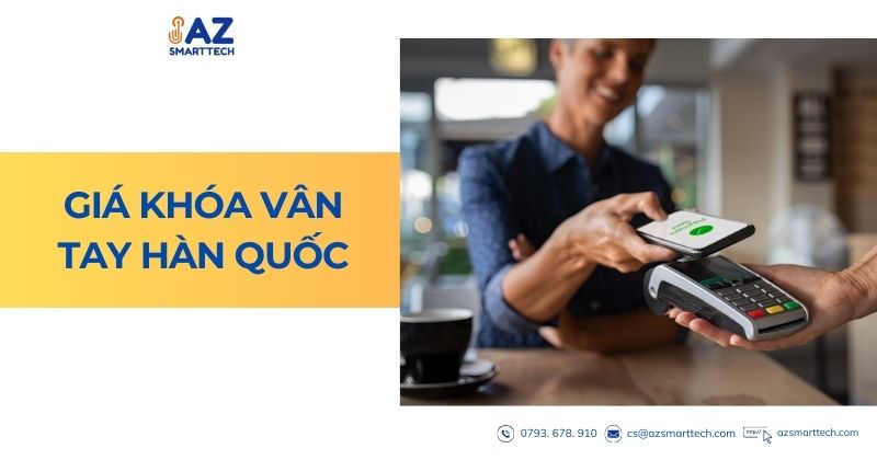 Gía khóa vân tay Hàn Quốc
