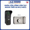 Khóa cổng vân tay ngoài trời 1 mặt