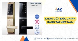 Khóa cửa Đức chính hãng tại Việt Nam