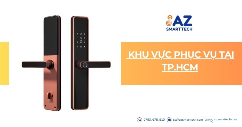 Khu vực phục vụ tại HCM
