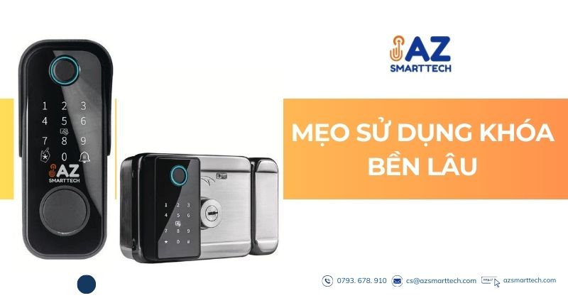 Mẹo sử dụng khóa bền lâu