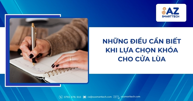 Top 07 khóa cửa lùa bền, giá tốt và được ưu chuộng năm 2025 5 Những điều cần biết khi lựa chọn khóa cho cửa lùa