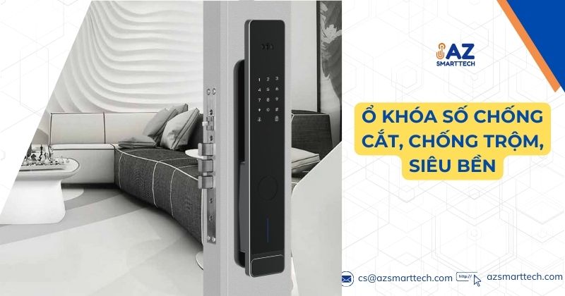 Ổ khóa số chống cắt chống trộm siêu bền