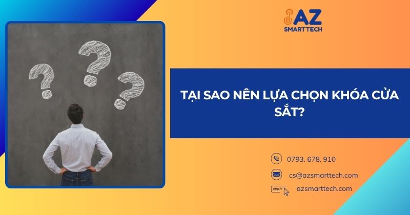 Top 5 loại khóa cửa sắt được thợ khóa khuyên dùng 2025 6 Tại sao nên lựa chọn khóa cửa sắt
