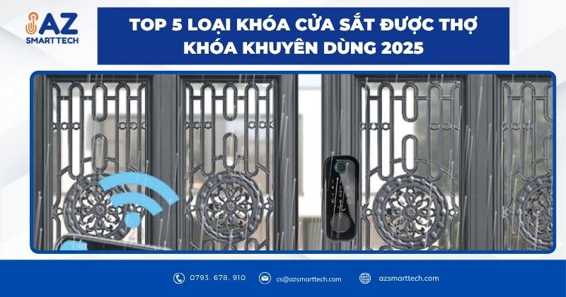 Top 5 loại khóa cửa sắt được thợ khóa khuyên dùng 2025 1 Top 05 loại khóa được thợ khóa khuyên dùng 2025
