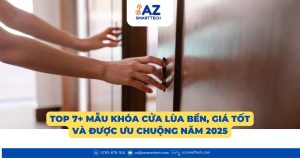 Top 7+ mẫu khóa cửa lùa bền, giá tốt và được ưu chuộng năm 2025