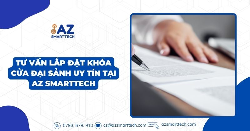 Tư Vấn Lắp Đặt Khóa Cửa Đại Sảnh Uy Tín Tại AZ SMARTTECH