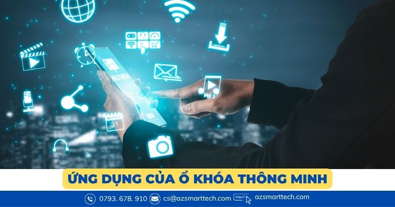 Ứnh dụng của ổ khóa thông minh