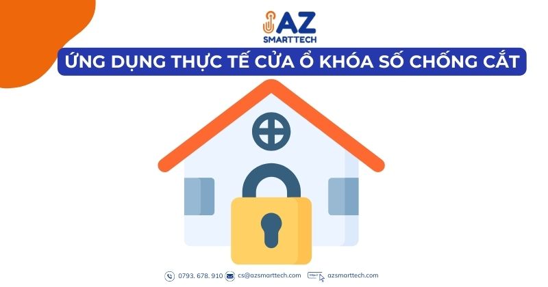 Ứng dụng thực tế của ổ khóa số chống cắt