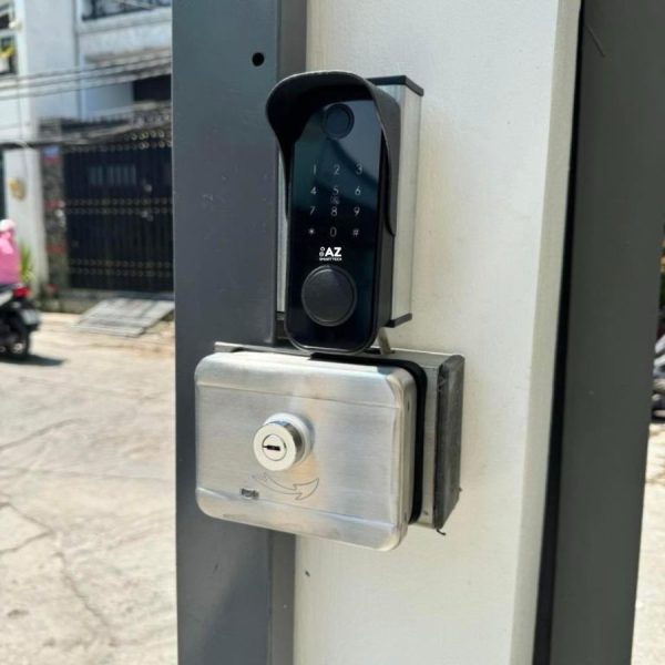 Khóa cổng vân tay 1 chiều chống nước