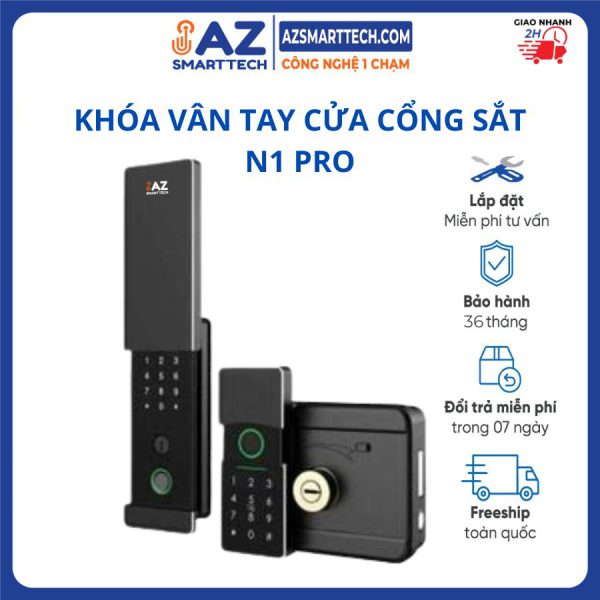 Khóa cổng vân tay N1PRO