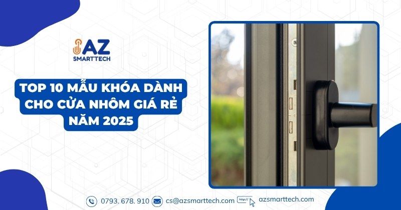 Top 10 mẫu khóa cửa nhôm bền bỉ được ưu chuộng năm 2025 5 Top 10 mẫu khóa dành cho cửa nhôm giá rẻ năm 2025