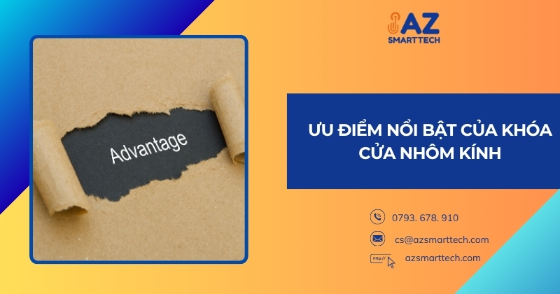 Top 10 mẫu khóa cửa nhôm bền bỉ được ưu chuộng năm 2025 3 Ưu điểm nổi bật của khóa cửa nhôm kính