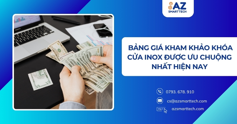 Bảng giá kham khảo khóa cửa inox được ưu chuộng nhất hiện nay