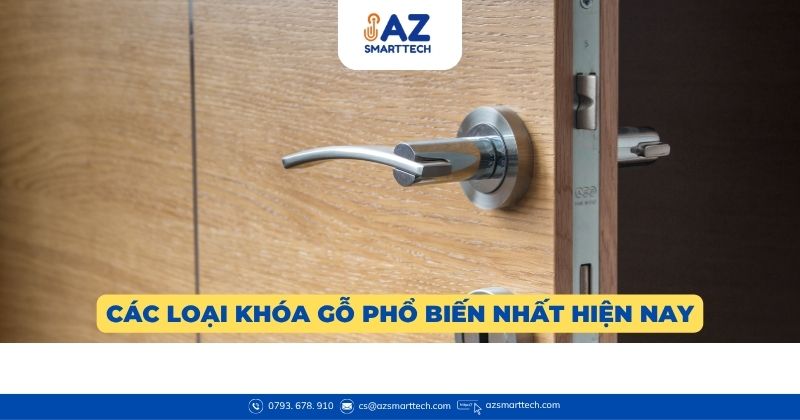 Các loại khóa gỗ phổ biến nhất hiện nay