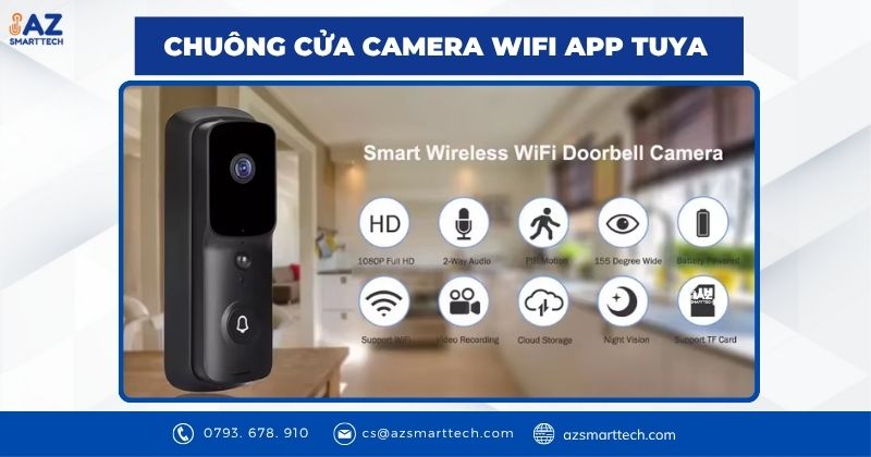 Chuông cửa camera wifi