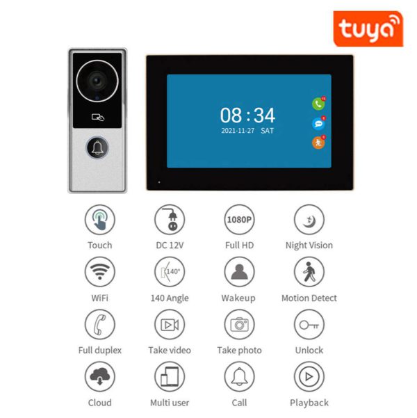 Chuong cua co man hinh wifi app dien thoai 3
