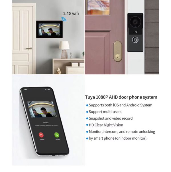 Chuong cua co man hinh wifi app dien thoai 5
