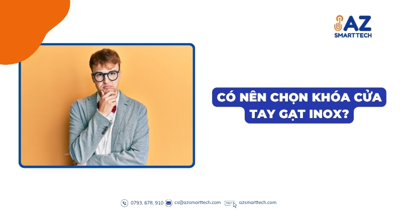 Có nên chọn khóa cửa tay gạt inox?