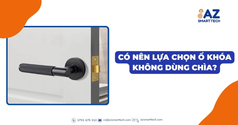 Mẫu khóa cửa nhà vệ sinh không chìa phổ biến kèm bảng giá 4 Có nên lựa chọn ổ khóa không dùng chìa?