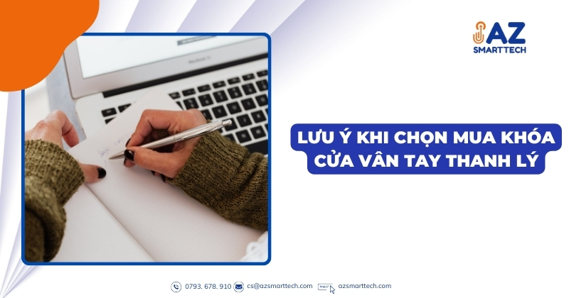 Lưu ý khi chọn mua hàng thanh lý khóa cửa vân tay