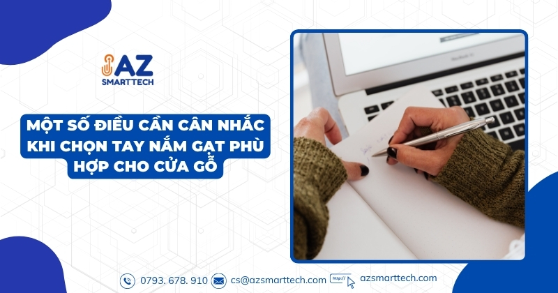 Một số điều cần cân nhắc khi chọn tay nắm gạt phù hợp cho cửa gỗ