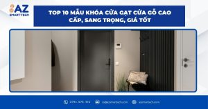 Top 10 Mau khoa cua gat cua go cao cap sang trong gia tot