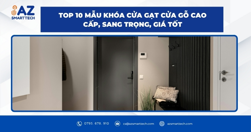 Top 10 Mau khoa cua gat cua go cao cap sang trong gia tot