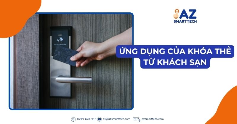 Khóa Thẻ Từ Khách Sạn – Tiện Lợi, Bảo Mật Cao, Quản Lý Hiệu Quả 4 Ứng dụng của khóa thẻ từ khách sạn