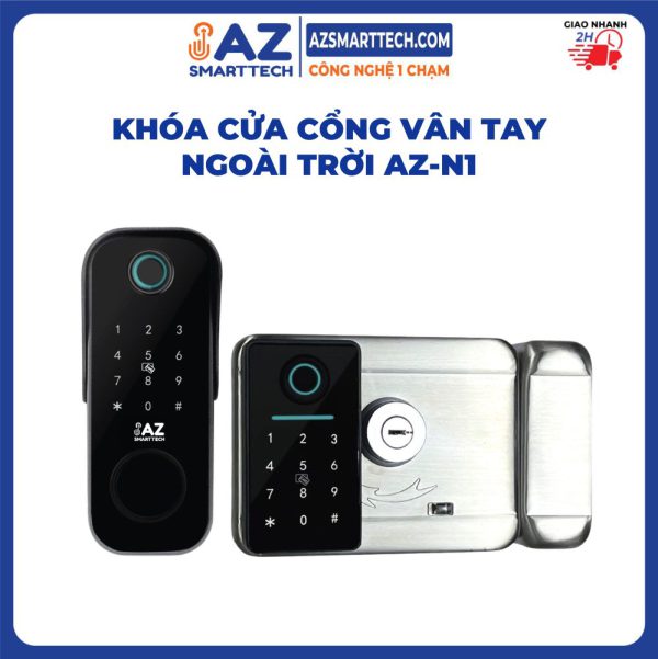 Khóa cổng vân tay ngoài trời