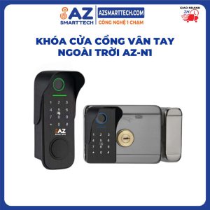 Khóa cổng sắt vân tay ngoài trời N1