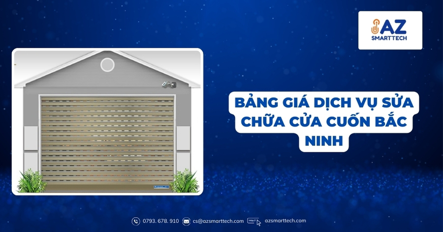 Bảng giá dịch vụ sửa chữa cửa cuốn Bắc Ninh