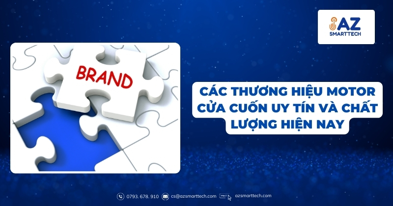 Các thương hiệu motor cửa cuốn uy tín và chất lượng hiện nay