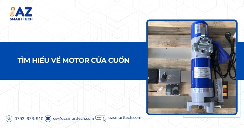 Tìm hiểu về motor cửa cuốn