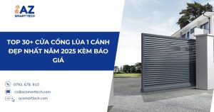 Top 30+ cửa cổng lùa 1 cánh đẹp nhất năm 2025 kèm báo giá
