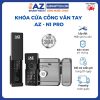Khóa cổng vân tay 2 mặt quản lý 2 chiều