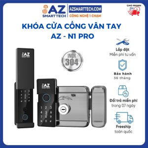 Khóa cổng vân tay 2 mặt quản lý 2 chiều