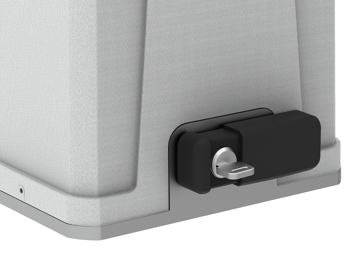 Ảnh mặt khóa cổng trượt PowerTech PL500 Speedy