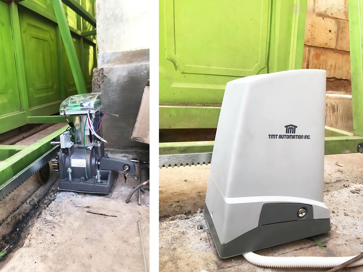 Motor cổng trượt tự động TMT Husky 1200kg hoạt động tốt trong điều kiện ngược lại