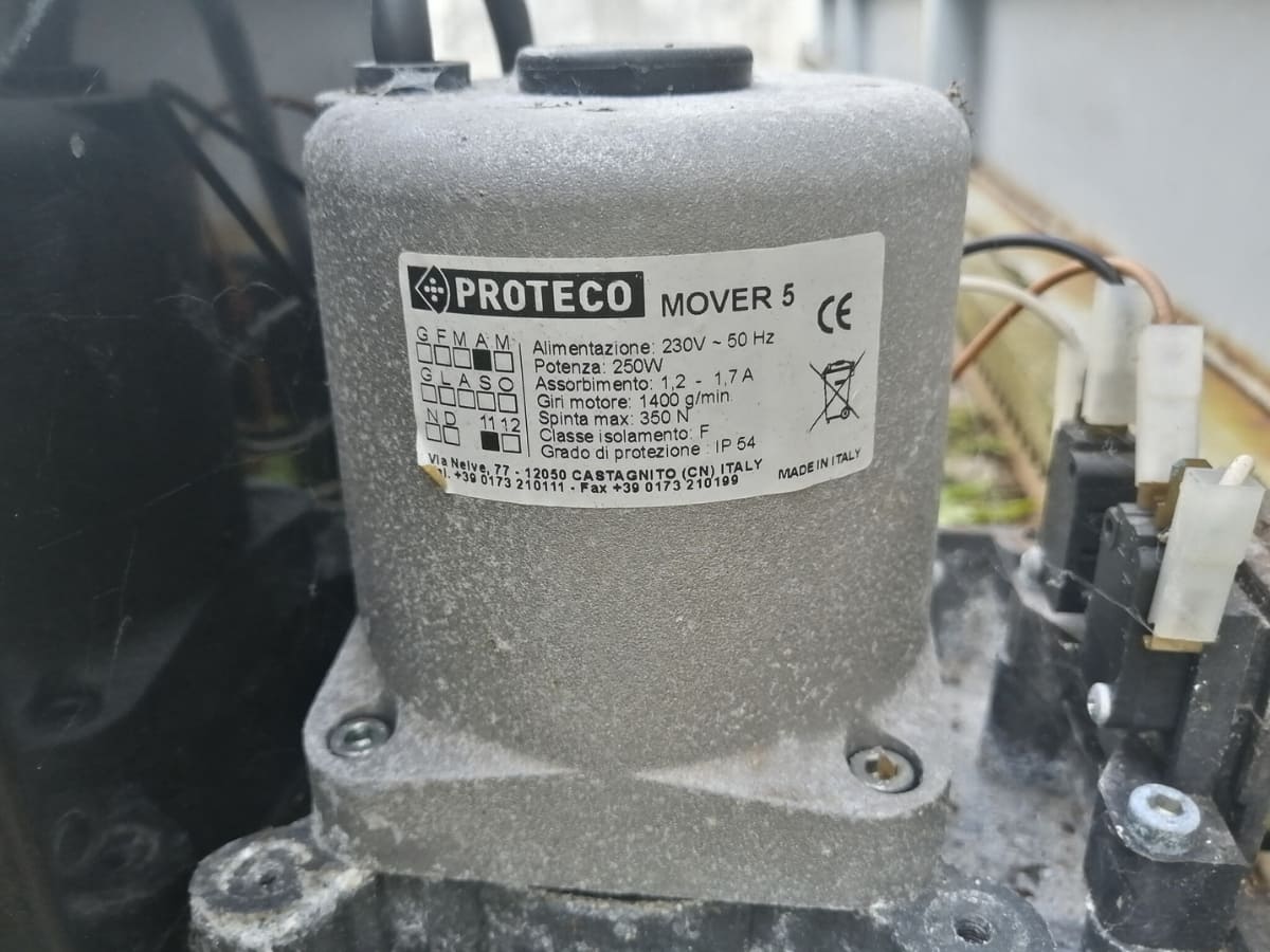 Thông số motor cổng trượt Mover 5